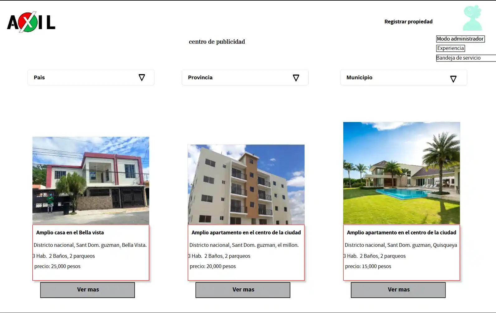 Score de Alquiler AxilRent: evaluación crediticia para inquilinos en RD